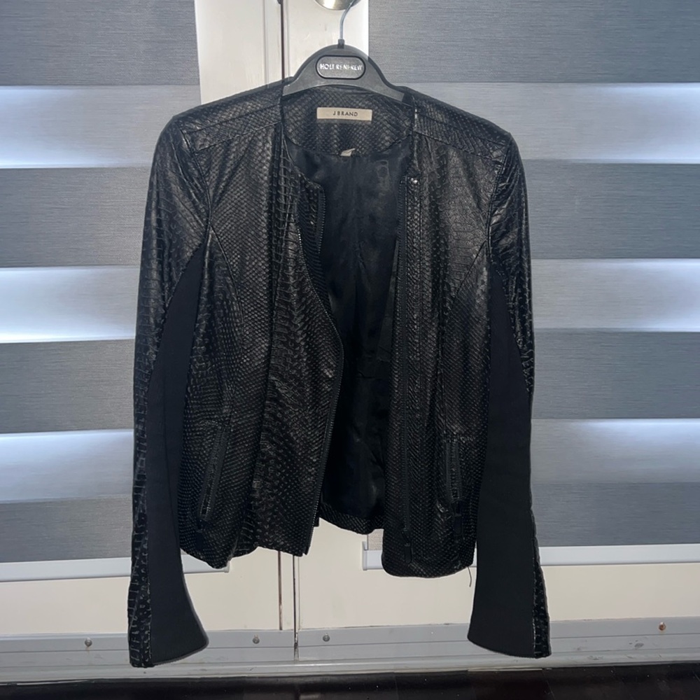 J-BRAND Leather jacket size small
